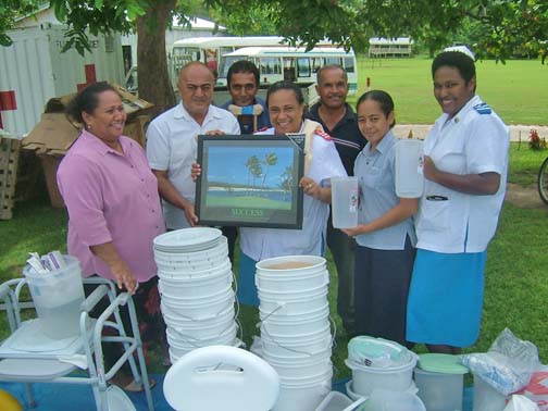 Displaying the donations