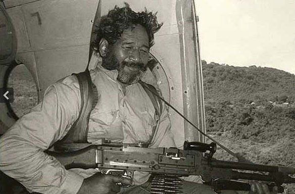 Fred in Helicopter